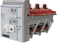 Interruptor ABB GSec SF6-Desconector para distribución MV 24kV, 800A, combinación de fusibles, protección de línea y transformador