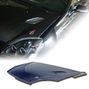 ฮู้ดคาร์บอนสีน้ำเงินดีไซน์ใหม่สำหรับ2002 Civic EP3 M หมวกไฟเบอร์ทำจากวัสดุภายนอกรถยนต์สำหรับฮอนด้า - Product Image 1