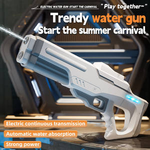 自动水枪带灯强力喷射自动吸水远程射击喷水器夏季儿童玩具 - Product Image 2