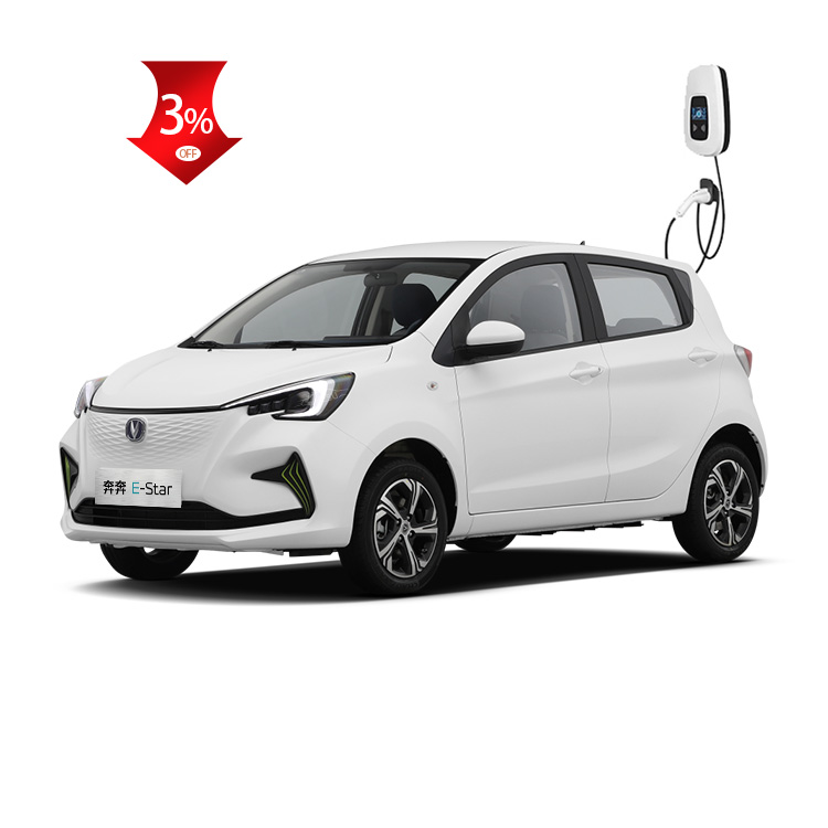 Электрический мини-автомобиль Changan E-Star BenBen, 4-местный автомобиль для взрослых с левым рулевым управлением из Китая