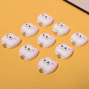 10 pcs/बैग दांत आकार आकर्षण रेसिन दांत के लिए लटकन गहने बनाने के लिए - Product Image 4