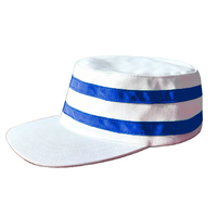 Casquette Hip-Hop en Coton à Visière Plate pour Hommes et Femmes, Casquette de Baseball Pliable Streetwear, Casquette de Danse RAP Rayée Colorée en Sergé pour Enfants et Adultes