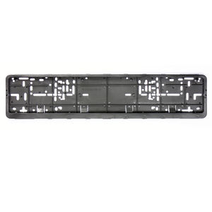 Accessoires d'extérieur de voiture imprimés personnalisés Couvre-plaque d'immatriculation de voiture européenne en plastique Support de plaque d'immatriculation Cadre de plaque d'immatriculation - Product Image 3