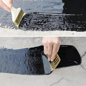 Revêtement imperméable liquide polyuréthane aqueux WPU brossable et pulvérisable avec format bulle pour toitures, murs, carreaux et sous-sols - Product Image 5