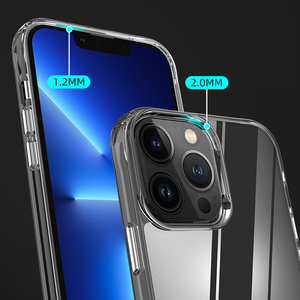 <span class=keywords><strong>Coque</strong></span> de téléphone apple résistante aux chocs, étui Transparent de luxe pour iPhone 13 pro max 11 12 pro - Product Image 4