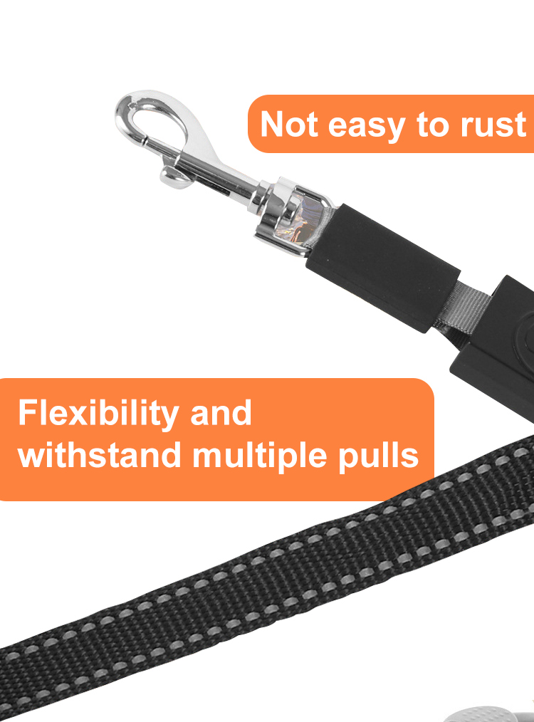 Manufacturer Durable Extendable Pet Leash Rope Abs Retractable Pet Training Dog Rope Leash