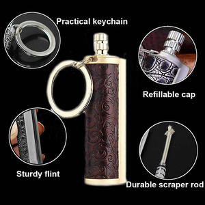 <span class=keywords><strong>Jiaxin</strong></span>-encendedor permanente para siempre, encendedor dorado, compatible con llavero, más Popular, 2022 - Product Image 6