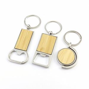 Llaveros de Madera Personalizados con Logotipo, Llaveros de Madera de Haya con Forma de Corazón, Llaveros de Madera de Lujo - Product Image 2