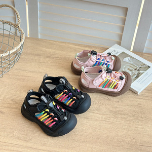 {Tailles 2225} Chaussures aquatiques pour enfants 2026 Nouvelle collection été Sandales à semelle souple Fermeture Velcro 4-6 ans Garçons Filles Extérieur - Product Image 3