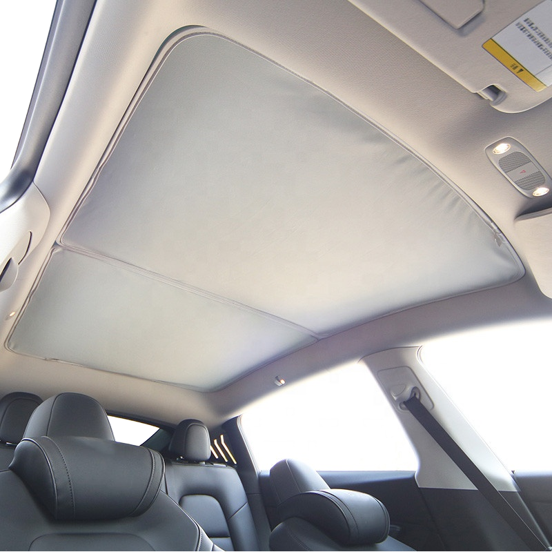 2 PCS Foldable Roof Sunshade for