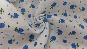 Tissu en coton imprimé à la main fantaisie, motif étoile et animaux de dessin animé mignons pour combinaison de bébé, pyjama pour enfants, textile doux en <span class=keywords><strong>double</strong></span> <span class=keywords><strong>gaze</strong></span> - Product Image 6