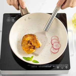 Spatola nera resistente al calore in Silicone antiaderente spatola da cucina spatola da cucina in Silicone per friggere pala - Product Image 5
