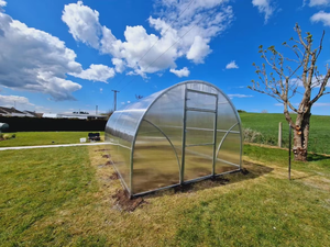 CHOYUEH Walk-in Mini foglio PC Kit serra, produttore di plastica per interni esterni Mini Tunnel da giardino serra - Product Image 2