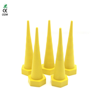 Kit de bouchons en caoutchouc jaune résistant à l'huile HANGQIU pour réparation de flexibles hydrauliques, anti-poussière et anti-fuite, bouchon conique de 3 mm à 42 mm