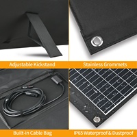 Chargeur de panneau solaire pliable 48V 400W pour camping en plein air randonnée RV voyage centrale électrique portable