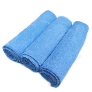 <b>Microfiber</b> <b>Towel</b> 30x50cm Blue Thickened Absorbent Car Wash Drying <b>Towel</b> - Product Image 4