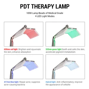 Hydro h2o2 facial reskin dermoabrasione PDT light therapy professional 14 in 1 hydra microdermoabrasione machine