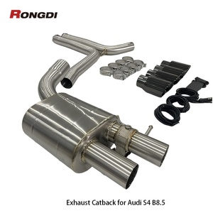 Performance Exhaust Catback for Audi S4/s5 B8 B8.5 B9 3.0t 2013-2019 Turbo Stainless Steel 304 Exhaust Muffler Pipe - Product Image 3