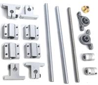 Vis à billes trapézoïdale à plomb TR12 * 12mm avec écrou en laiton pour moteur pas à pas