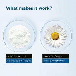 Gel Douche Exfoliant Personnalisé pour le Corps, Nettoyant Anti-Acné, Rafraîchissant, à 1% d'Acide Salicylique, pour Femme - Product Image 3