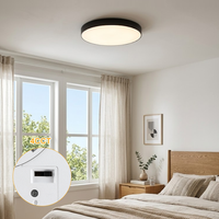 Lampu LED Plafon Warna Terang Harga Terjangkau 32W 48W Dapat Disesuaikan, Penerangan Rumah Modern