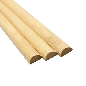 Moldura de semicírculo de madera maciza, cornisa de corona de zócalo decorativa moderna para muebles, ropa, decoración de armario, reconocimiento chino - Product Image 1