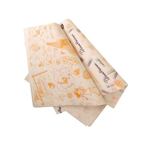 Papel Ecológico Premium para Envolver Hamburguesas |   Papel Antigrasa para Alimentos, Impresión Personalizada, Compatible con PE, para Hamburguesas, Galletas y Pan - Product Image 5