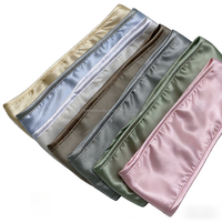 Bandeau quotidien réutilisable en flanelle satinée chaude pour l'hiver, réglable avec bande auto-agrippante, sans plis, pour le maquillage, les soins spa, le lavage du visage et les soins capillaires
