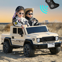 Nouvelle voiture électrique pour enfants en plastique sous licence, 12V, véritable camion pour bébé, jouet pour enfants, conduite 24V