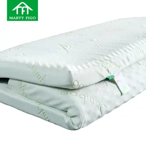 Cool in fabbrica gel memory foam materasso sottile hypo-allergenic TPE pad letto topper ortopedico 7 zone organico in lattice naturale materasso