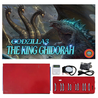 QIQU Popular Máquina de Juego de Pesca para Salón de Juegos GODZILLA 3 THE KING GHIDORAH Software de Juego de Pesca Chino con Decodificador