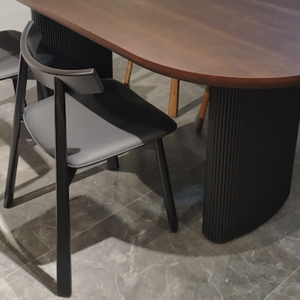 Oval Solid Wood Luxury French Design Multi-function Dining <b>Table</b> with Antique Finish for Home Furniture Household Use - Product Image 6