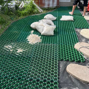 Grille perméable en plastique HDPE pour gazon et gravier, pour parking, allée et aménagement paysager - Product Image 4