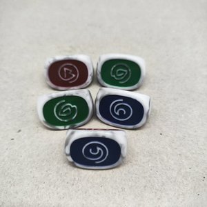 16mm vuông DICE nhựa tròn góc tùy chỉnh DICE cho hội đồng quản trị trò chơi - Product Image 6