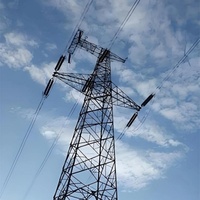 Tour de transmission d'énergie tropicale personnalisée Kehua, treillis en acier multi-spécifications 10kV-500kV, résistance aux typhons 12, durée de vie supérieure à 30 ans