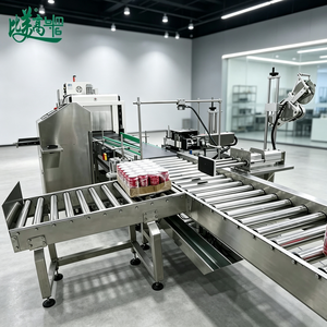 Ligne d'inspection, d'empilage et d'emballage de codes QR Data Matrix pour canettes de boissons avec ASL BELGISI, traçabilité des données sur trois niveaux - Product Image 1
