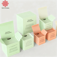 Baoren – Échantillons de pliables haut de gamme à double fente pour emballages de savon, diffuseurs d'huile, bouteilles de parfum, en papier écologique, personnalisables