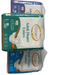 Échantillon gratuit de gros en usine de couches jetables adultes de haute qualité pour les personnes âgées - Product Image 4