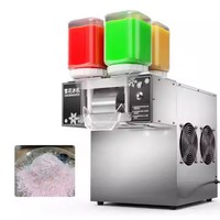 Machine à glace automatique et dispositif de flocons de neige-Outil de fabrication de flocons de qualité alimentaire pour l'entreprise de glace pilée