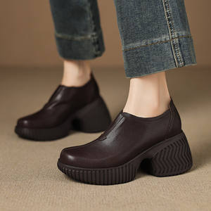 Botas de Nieve Modernas y Versátiles de Media Pantorrilla para Mujer, con Forro de Piel, Tacón Alto, para Otoño e Invierno - Product Image 4