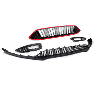 Rejilla Inferior Delantera para Ford Focus, Kit de Malla de Panal de Abeja, Plástico ABS - Product Image 5