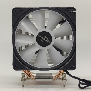 Sumond XM Series 120mm CPU Cooler RGB Synchronous 4 Heat Pipe PWM <b>Fan</b> for Processor Tower <b>Computer</b> Radiator & Mainboard - Product Image 2