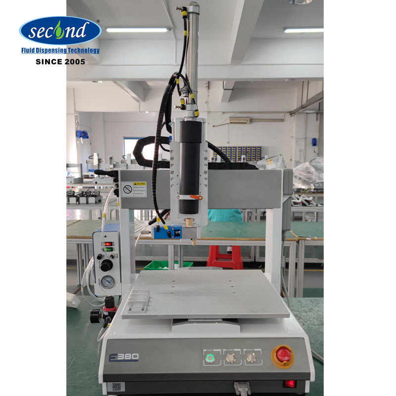 Desktop Dispensing Machine 3 Axis Glue Dispensers For 300-330ml Silicone Rubber Adhesive Sealant