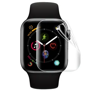 apple watch 1 shield Suppliers-สนับสนุน OEM Smartwatch ฟิล์มป้องกันหน้าจอไฮโดรเจลนุ่มฟิล์มสำหรับแอปเปิ้ลดู