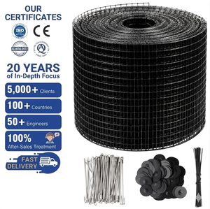Protector <span class=keywords><strong>de</strong></span> Paneles Solares <span class=keywords><strong>de</strong></span> Acero Galvanizado <span class=keywords><strong>de</strong></span> 6-8 Pulgadas con Revestimiento <span class=keywords><strong>de</strong></span> PVC y <span class=keywords><strong>Malla</strong></span> Soldada para Protección Contra Palomas - Product Image 1