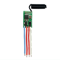 Module récepteur de télécommande sans fil RF longue portée 433 MHz avec transmetteur HCS301 à code roulant, interrupteur 1 canal 12 V CC 3 A