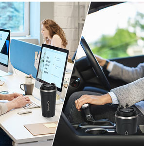 Vente flash Nouvelle tasse à café intelligente avec affichage de la température LED, design moderne, en acier inoxydable 304 pour bouteille d'eau - Product Image 6