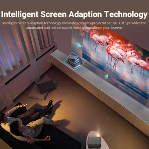 Hotack L015 Hd 1080P Mini portátil de cine en casa película Lcd Proyector inteligente Android inalámbrico Bluetooth proyector de negocios 4K - Product Image 4