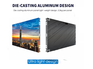 Pantalla LED para Conferencias HD sin Costuras P1.8 P2 P2.5, Panel de Aluminio Fundido, Video Wall LED Fijo para Interiores - Product Image 2
