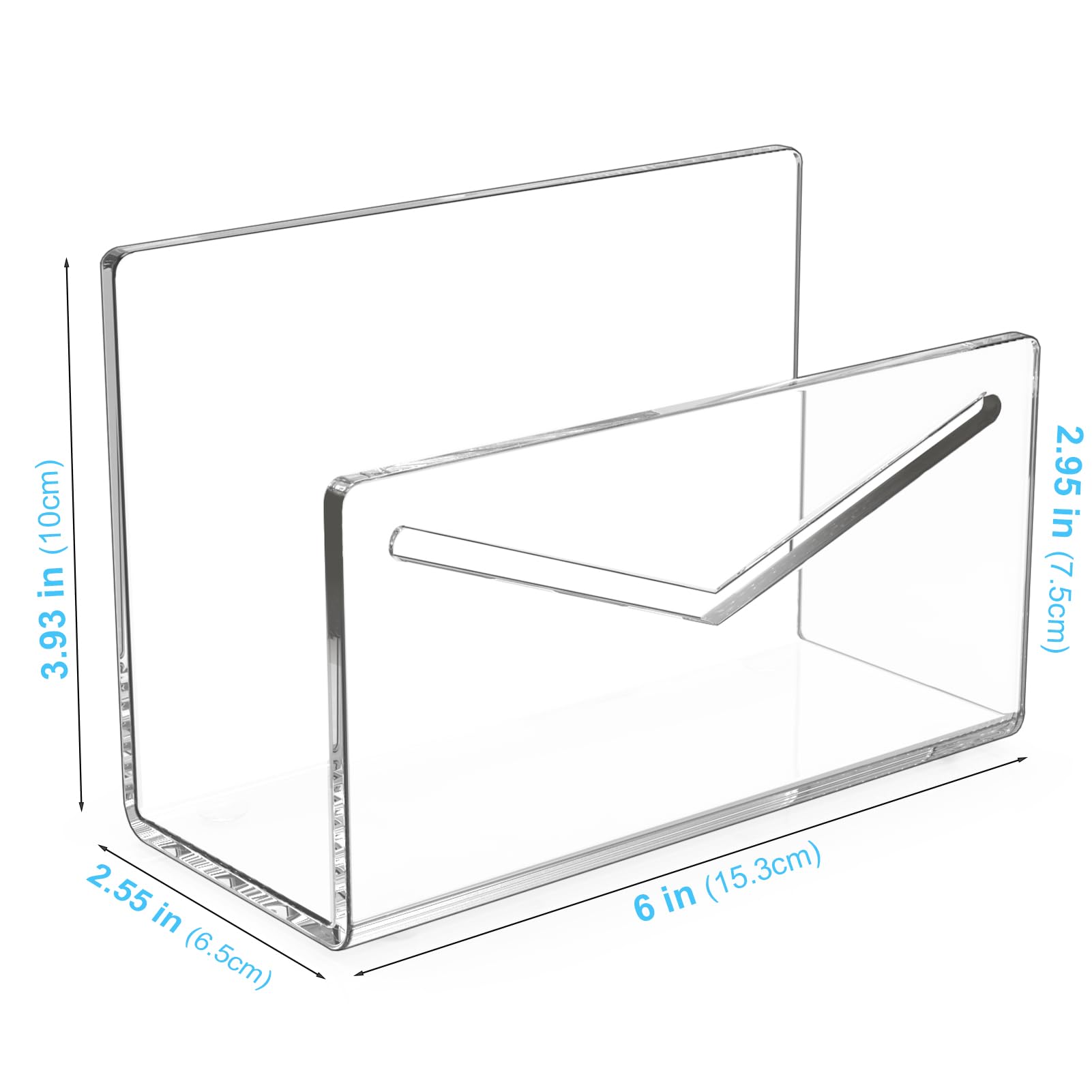 1PCs transparente